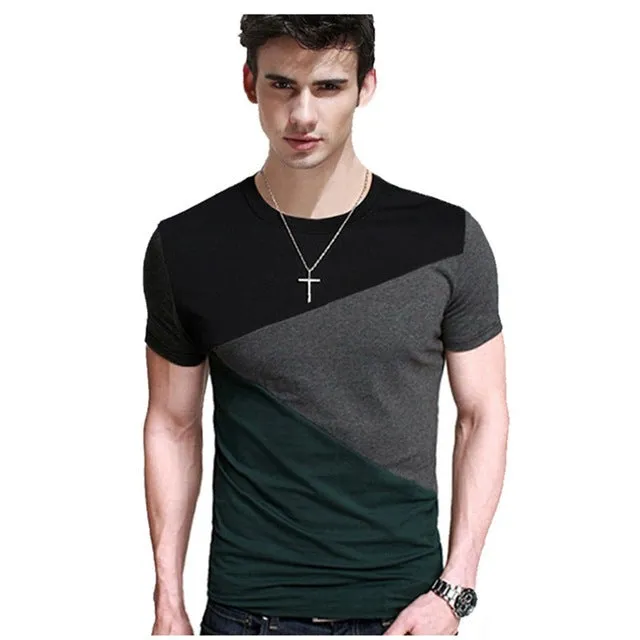 2018 New Men POLO Shirt Fashion Polo Homme Slim Fit Short-sleeve Camisa Polo shirts Men's Summer Tops&Tees
