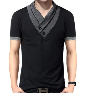 2018 New Men POLO Shirt Fashion Polo Homme Slim Fit Short-sleeve Camisa Polo shirts Men's Summer Tops&Tees