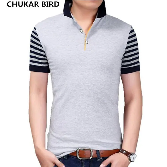 2018 New Men POLO Shirt Fashion Polo Homme Slim Fit Short-sleeve Camisa Polo shirts Men's Summer Tops&Tees