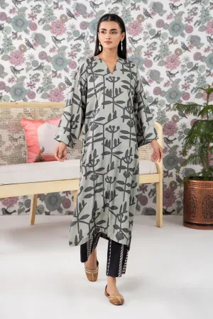 2PC Stitched |Printed Crepe Linen Suit