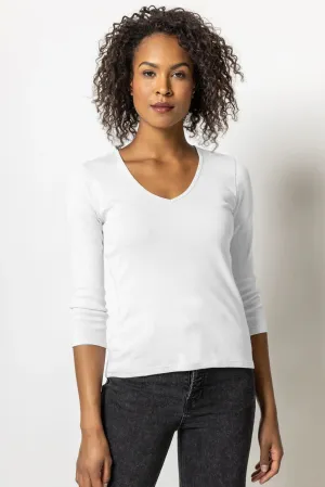 3/4 Sleeve V-Neck PA1177