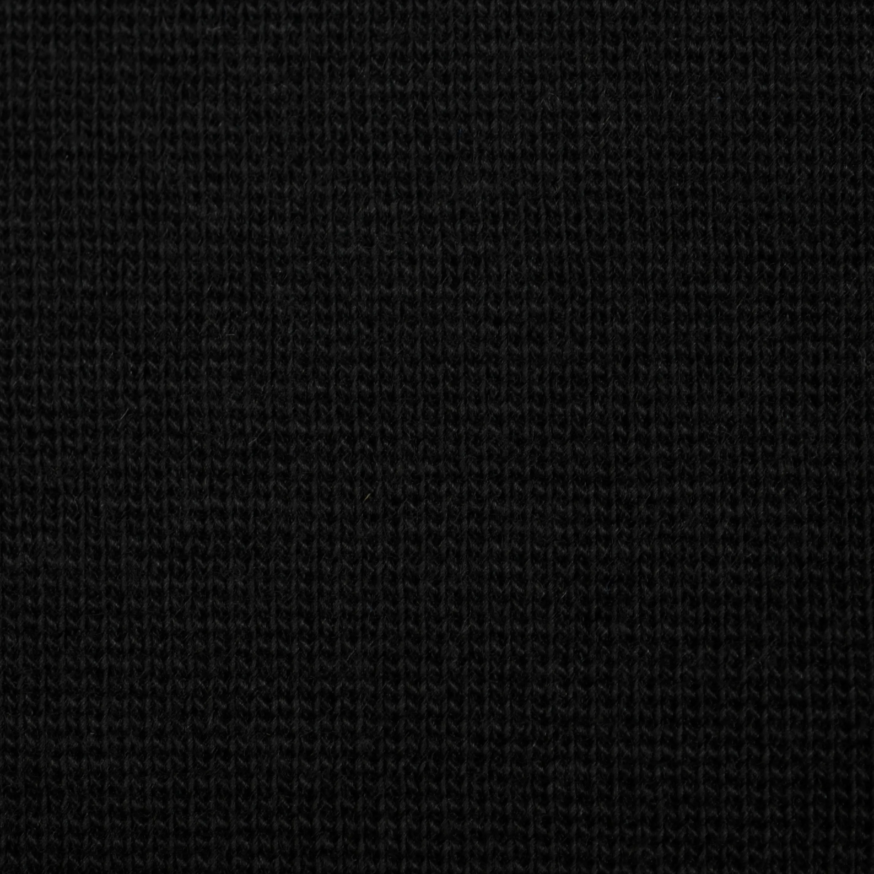 95% Organic Cotton, 5% Elastane Rib Knit - Black (2RB008)
