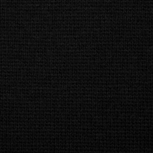 95% Organic Cotton, 5% Elastane Rib Knit - Black (2RB008)