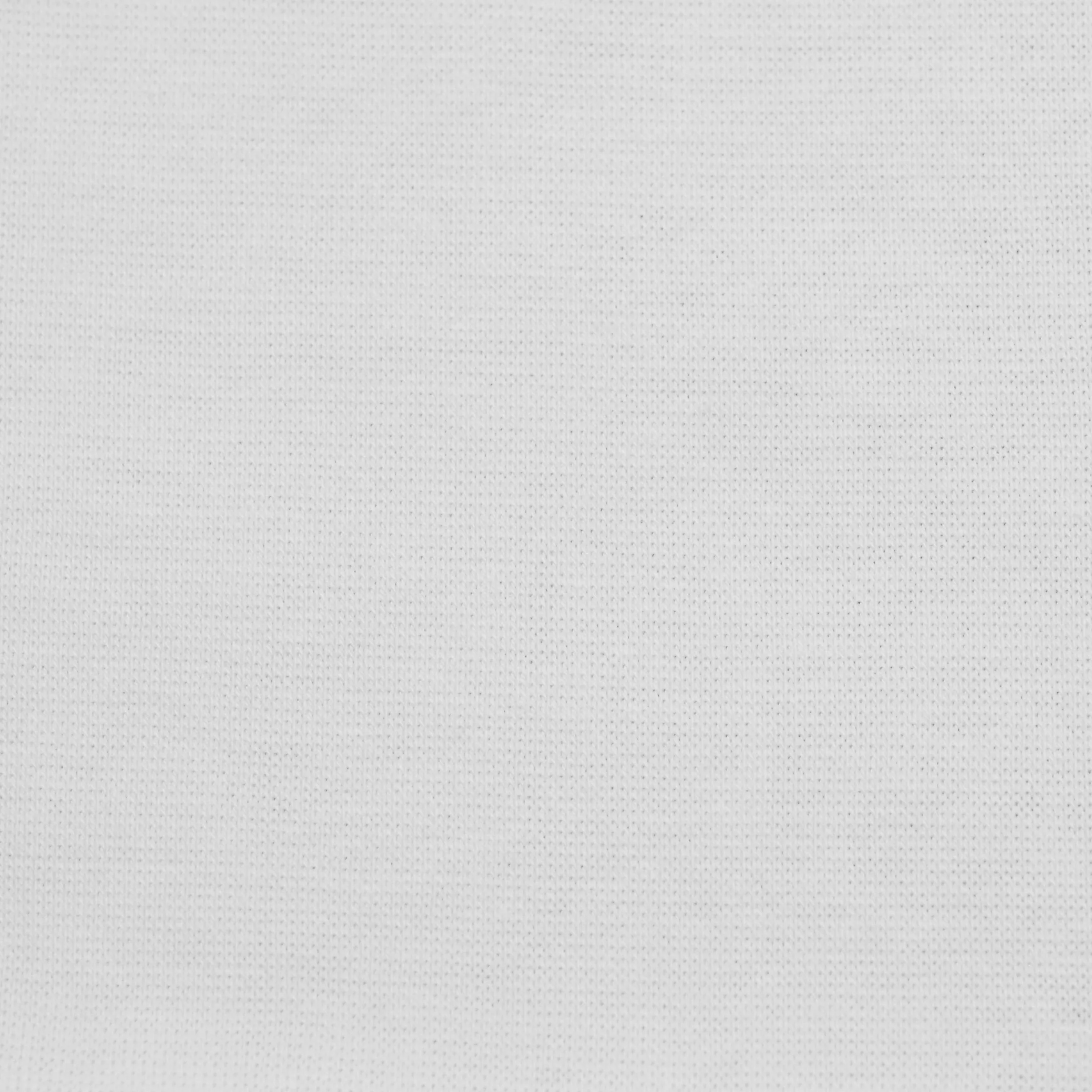 95% Organic Cotton, 5% Elastane Rib Knit - Bright White (2RB008)
