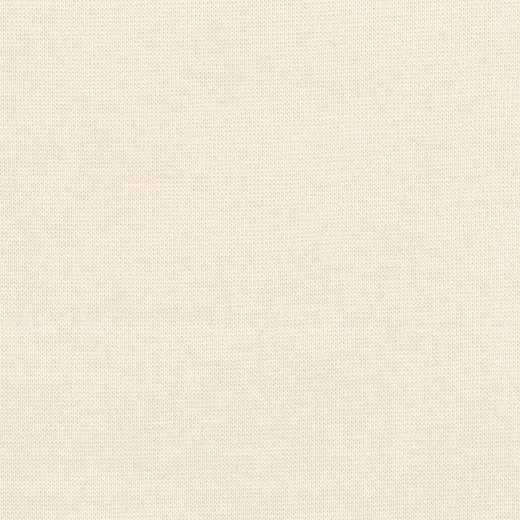 95% Organic Cotton, 5% Elastane Rib Knit - Ivory (2RB008)