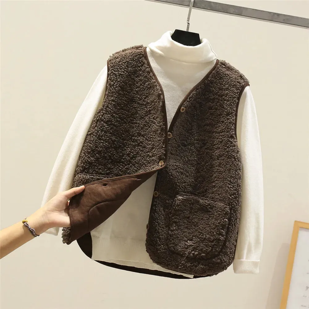 Aggie™ | Cozy Sherpa Vest