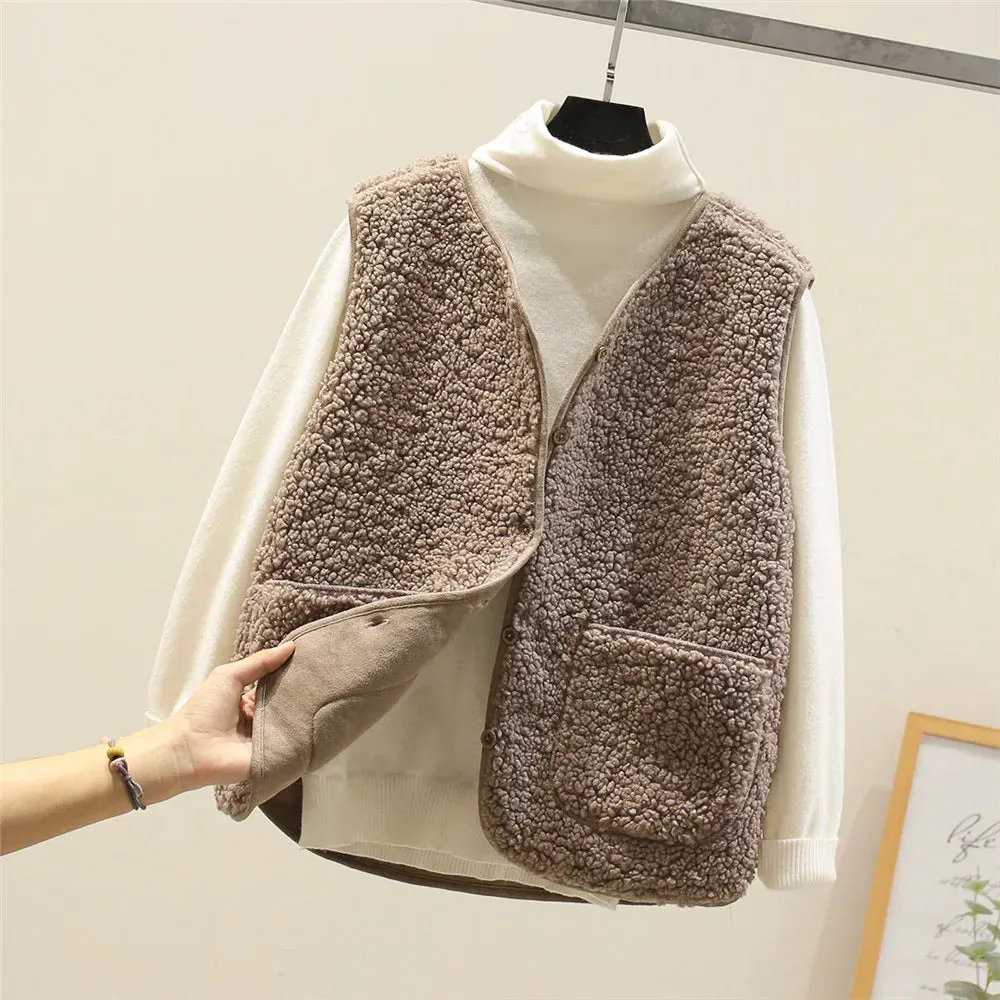 Aggie™ | Cozy Sherpa Vest