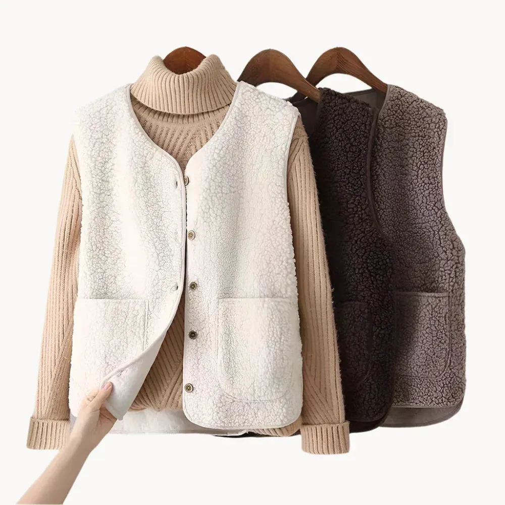 Aggie™ | Cozy Sherpa Vest