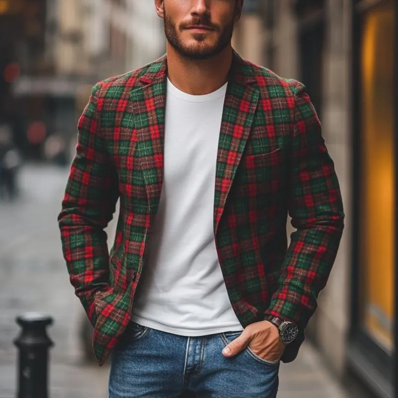 BACKWOODS | Casual Notch Lapel Blazer
