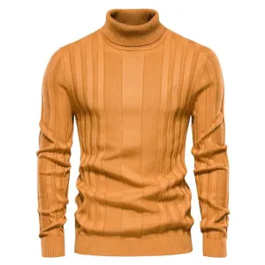 Baratheon | Turtleneck Sweater - Chic - Lightweight Cotton - Perfect for Autumn