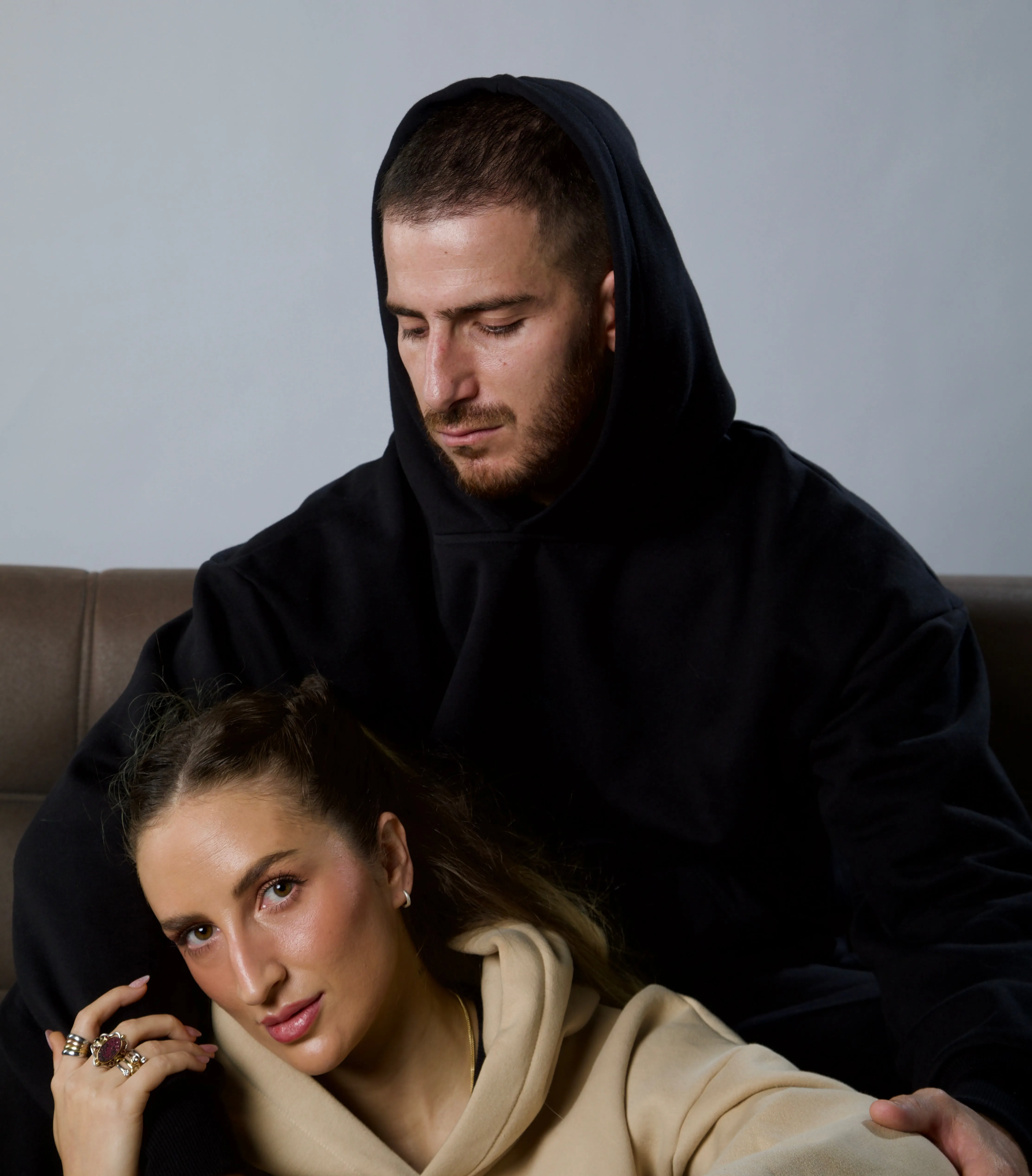 Basic Black Enemy Hoodie