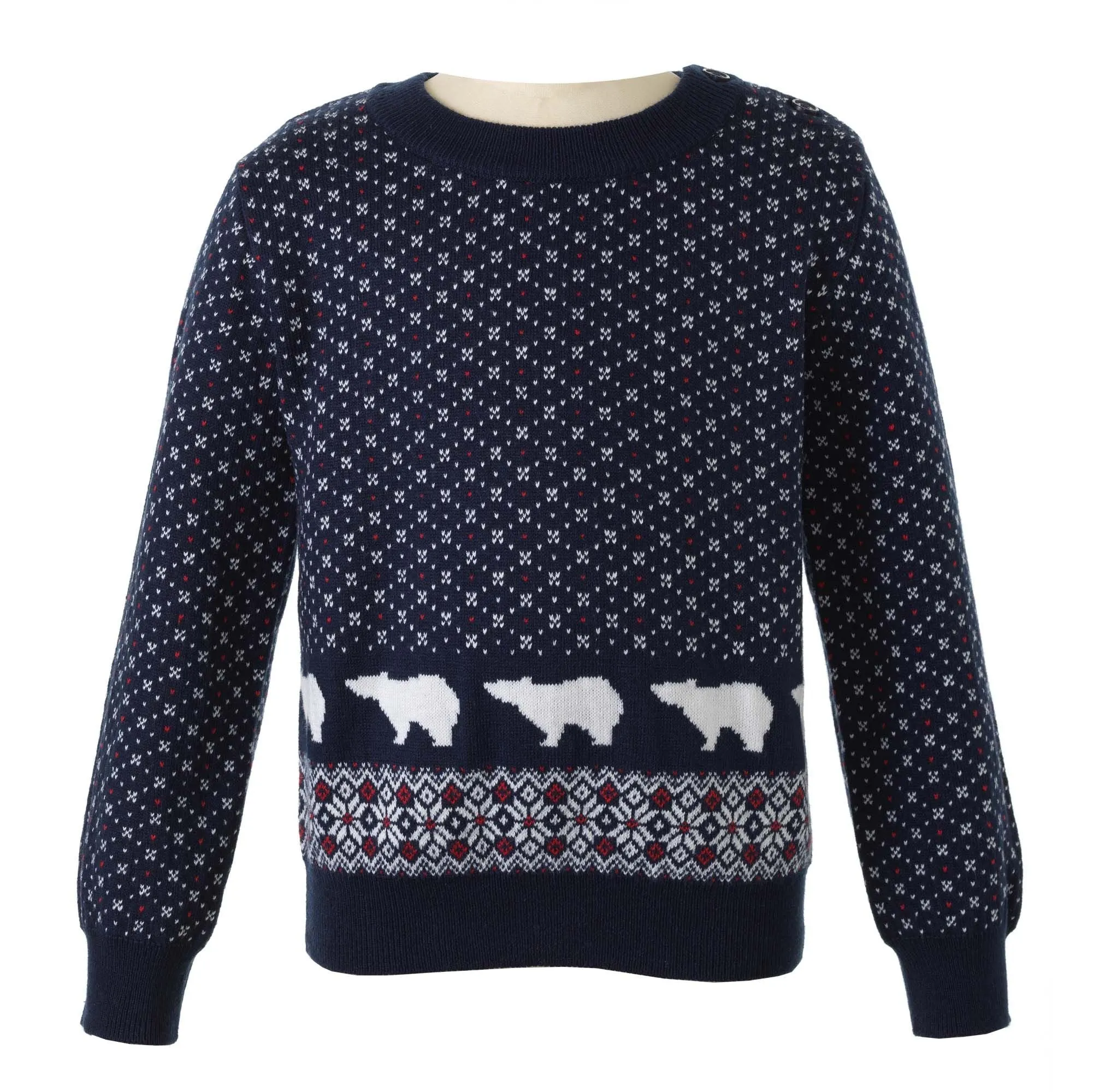 Boys Polar Bear Sweater