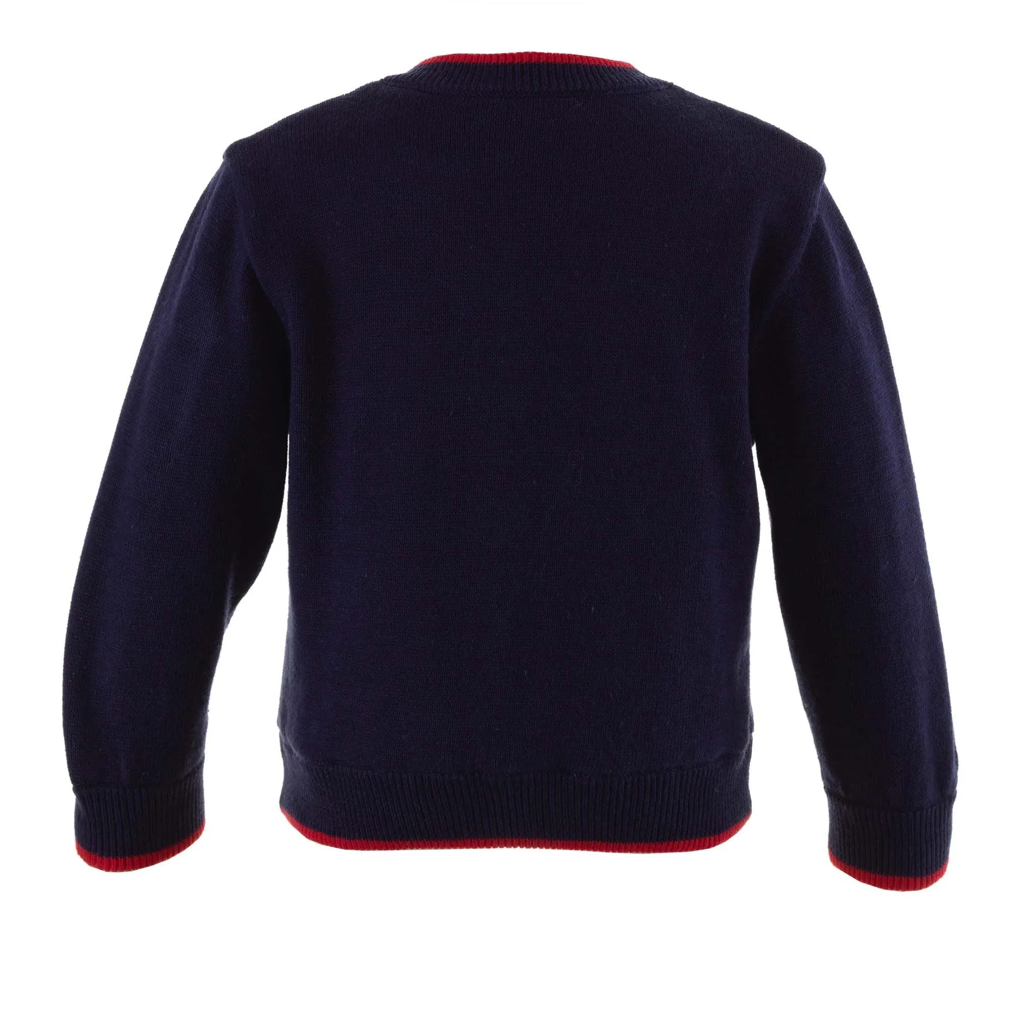 Bus Intarsia Cardigan