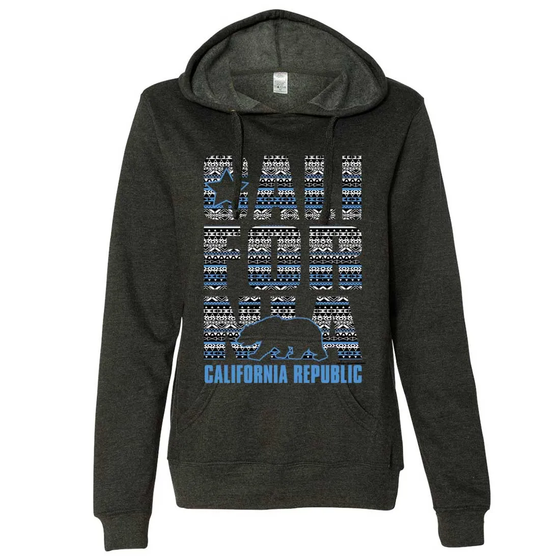California Republic Tribal Aztec Ladies Lt./Wt. Hoodie