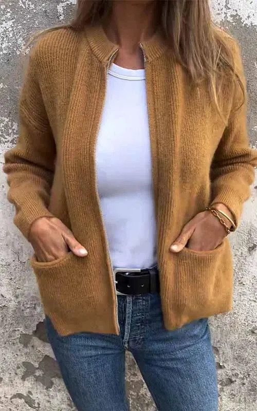 Cammy™ - Zip-Up Sweater