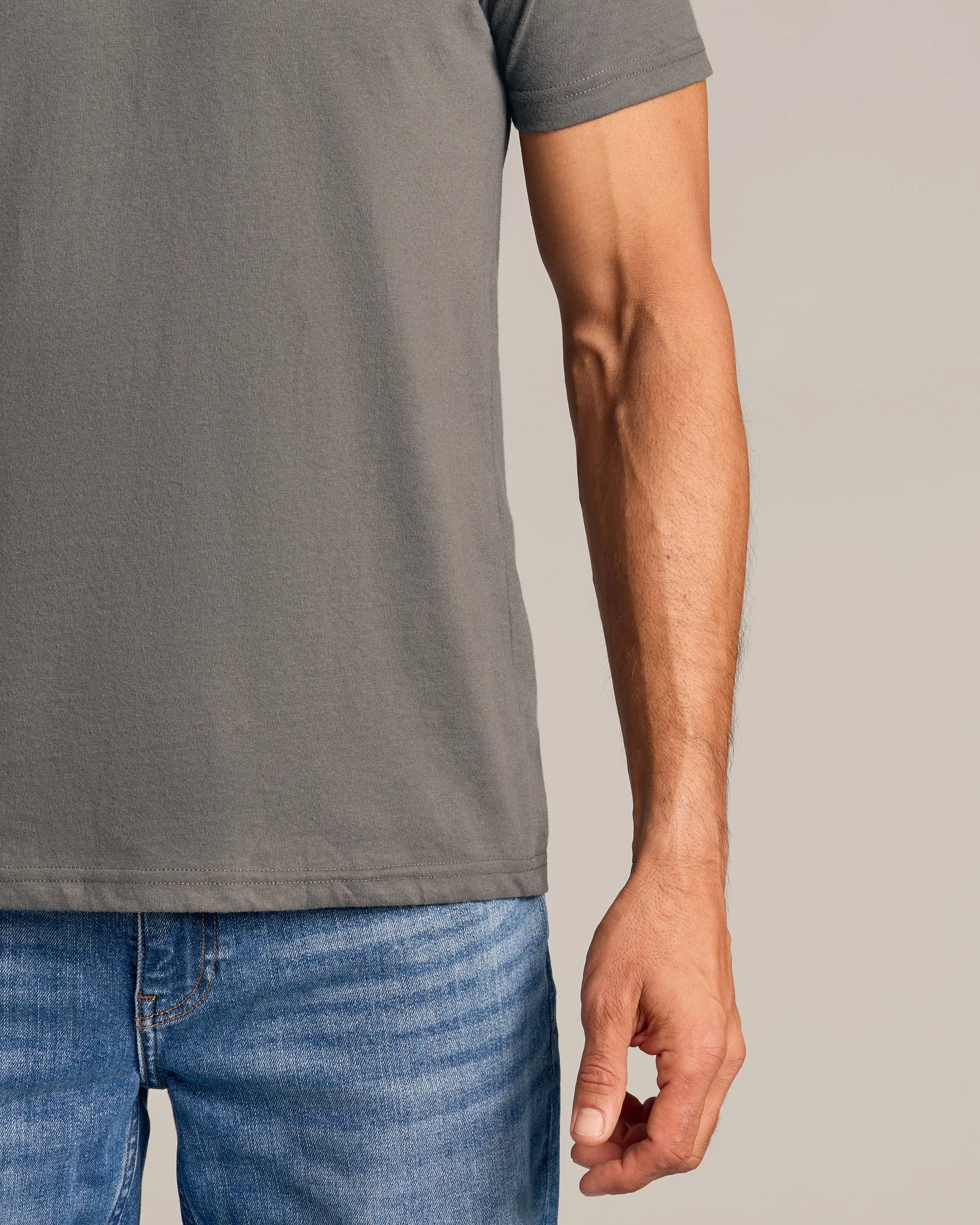 Carbon V-Neck Tee