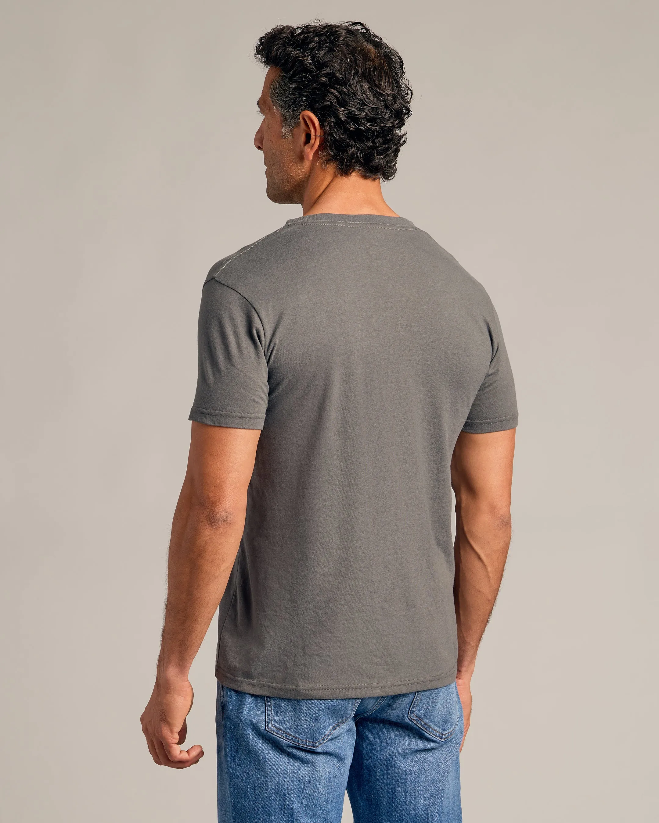 Carbon V-Neck Tee
