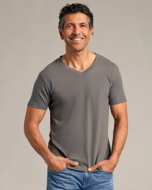 Carbon V-Neck Tee