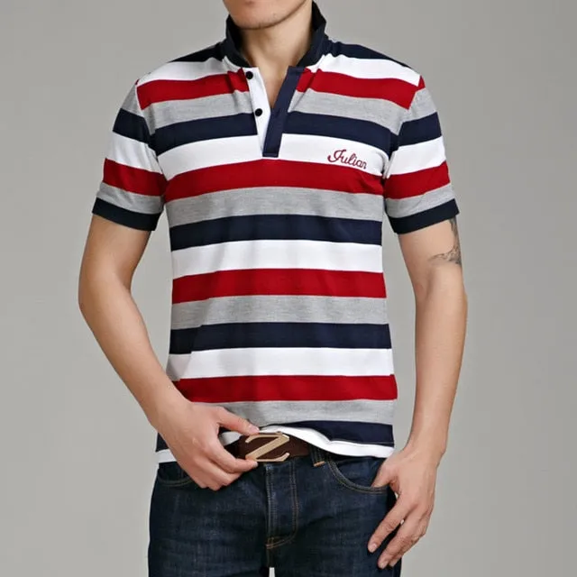Casual 23 Design Style Brand 95% Cotton Summer POLO SHIRT Short Sleeves Men Fashion Plus Size M-5XL 6XL Tops Tees Clothes