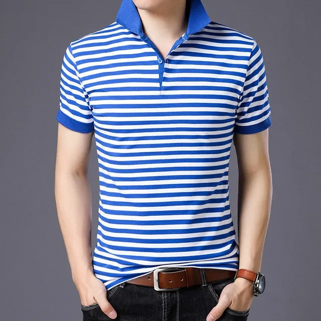 Casual 23 Design Style Brand 95% Cotton Summer POLO SHIRT Short Sleeves Men Fashion Plus Size M-5XL 6XL Tops Tees Clothes