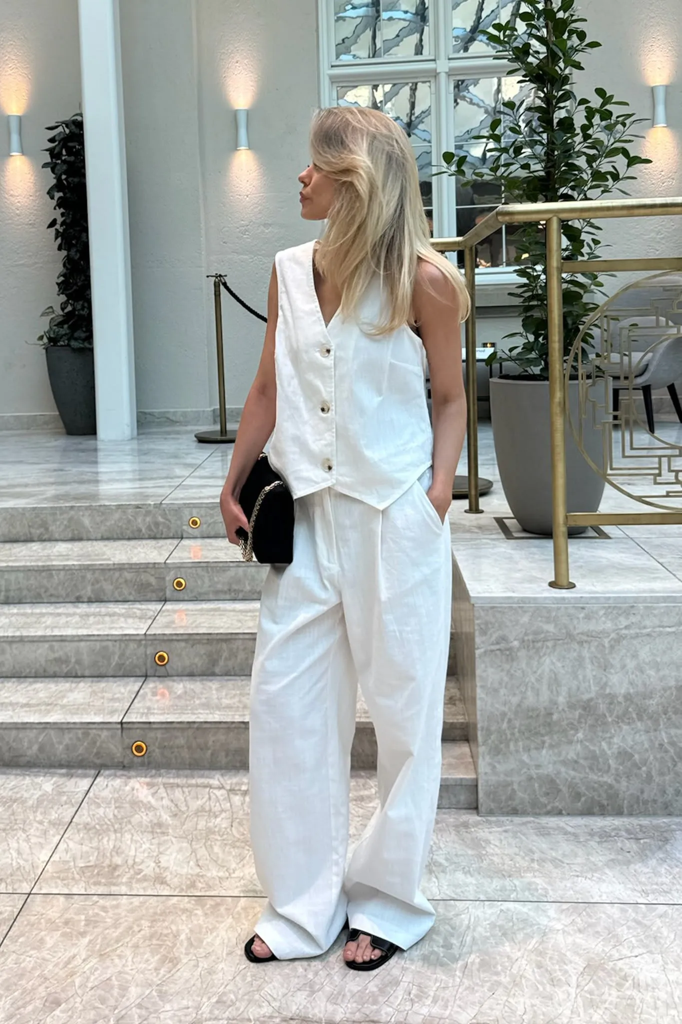CelinaIC Vest - Hvid
