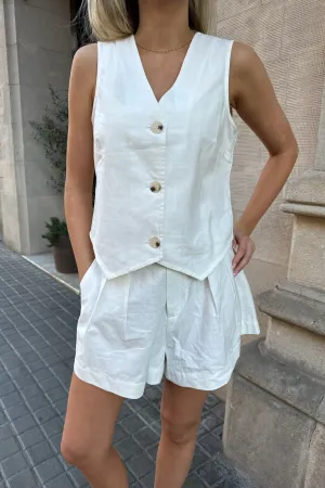 CelinaIC Vest - Hvid