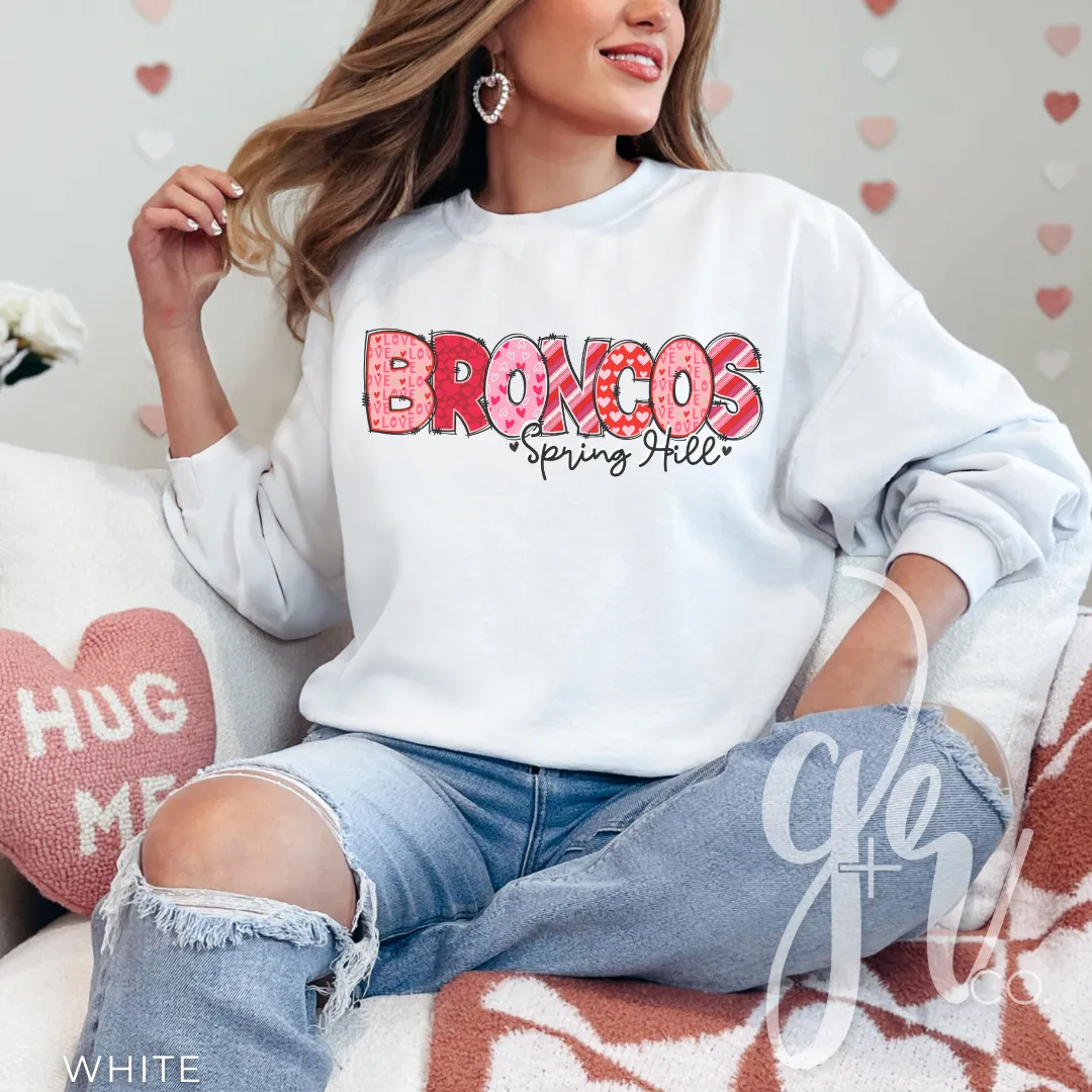Classic V-Day - SH Broncos (Tees Sweatshirts)