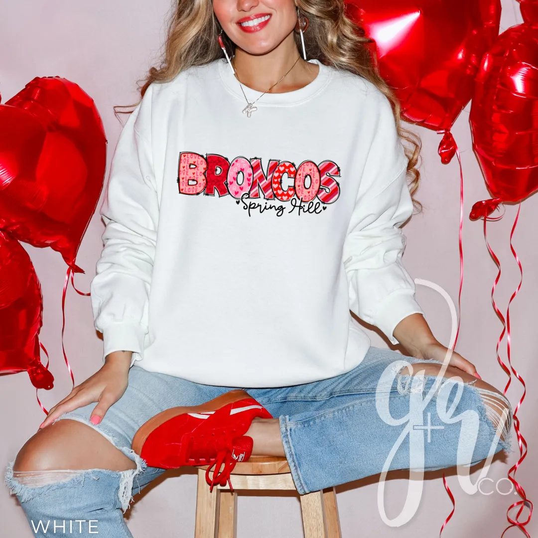 Classic V-Day - SH Broncos (Tees Sweatshirts)