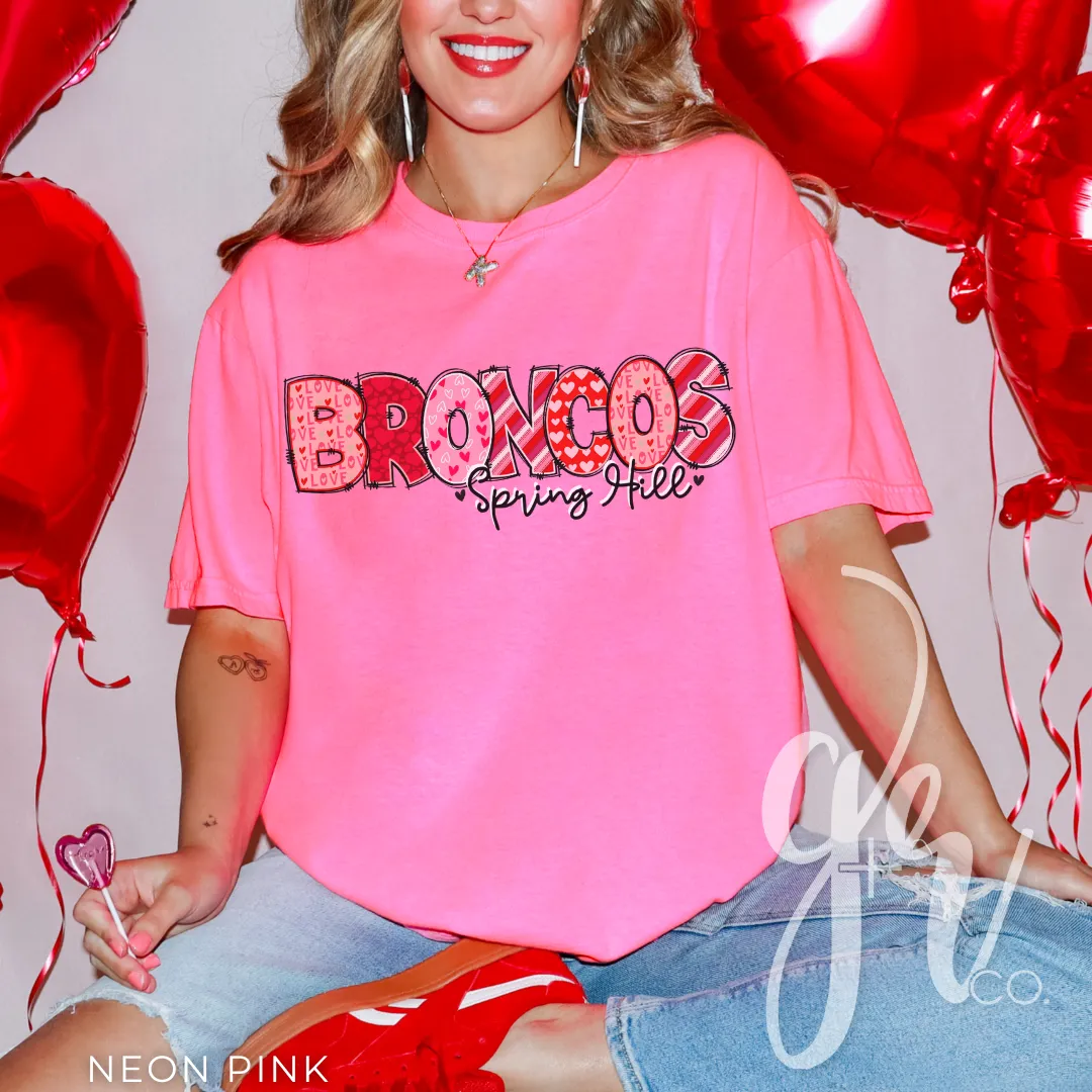 Classic V-Day - SH Broncos (Tees Sweatshirts)