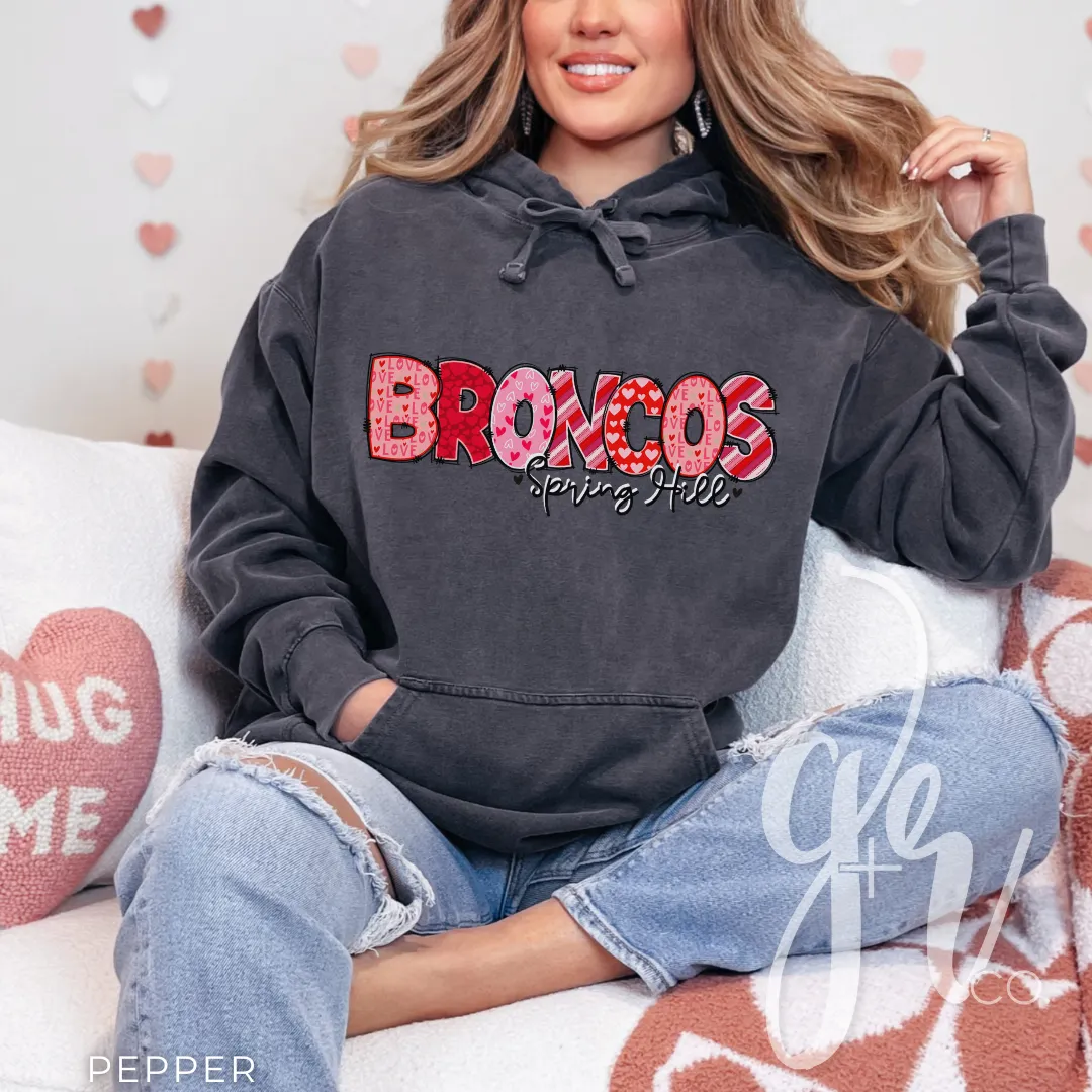 Classic V-Day - SH Broncos (Tees Sweatshirts)