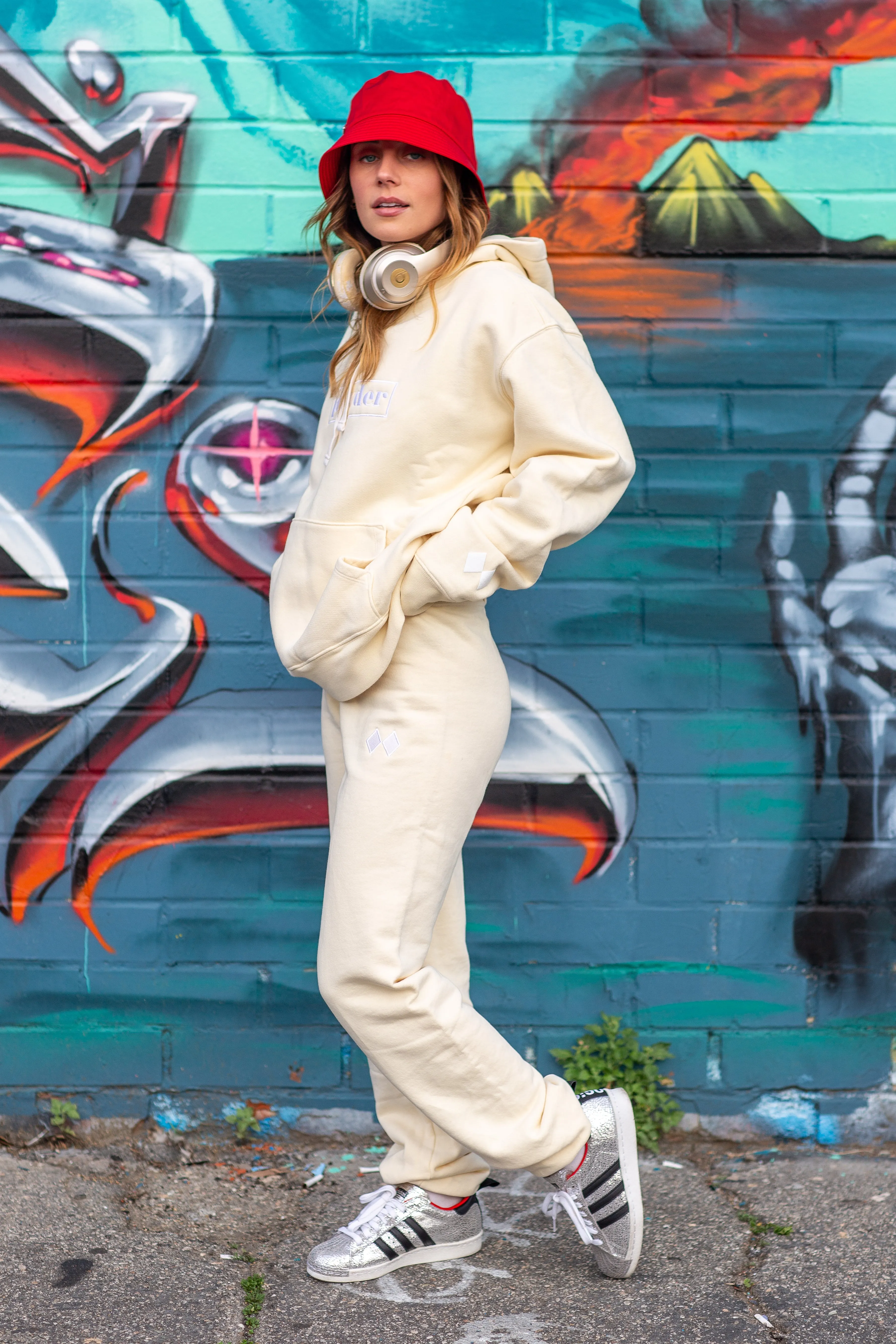 Cream Hoodie