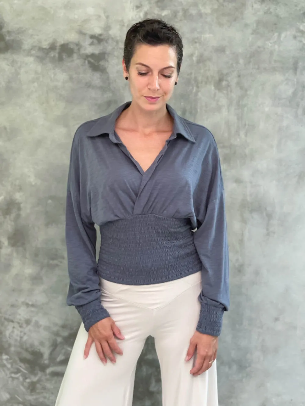 CU V Neck Blouse