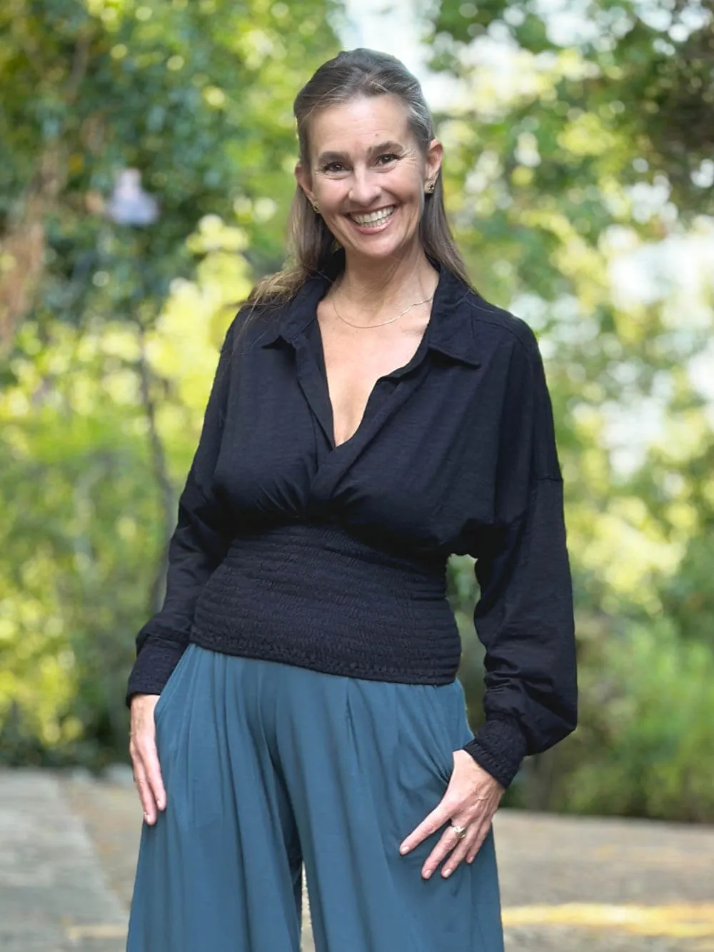 CU V Neck Blouse