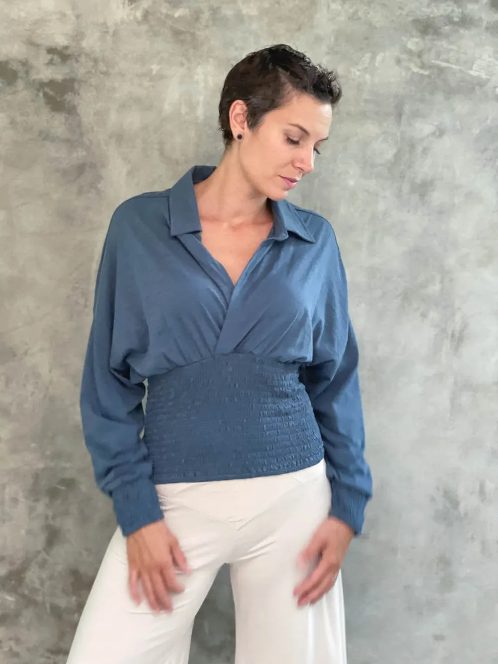 CU V Neck Blouse
