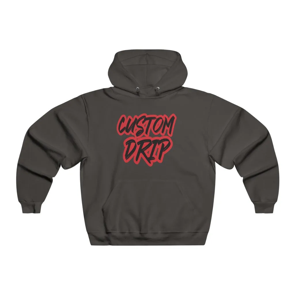 Custom Drips Shadow Men's NUBLEND® Hooded Sweatshirt