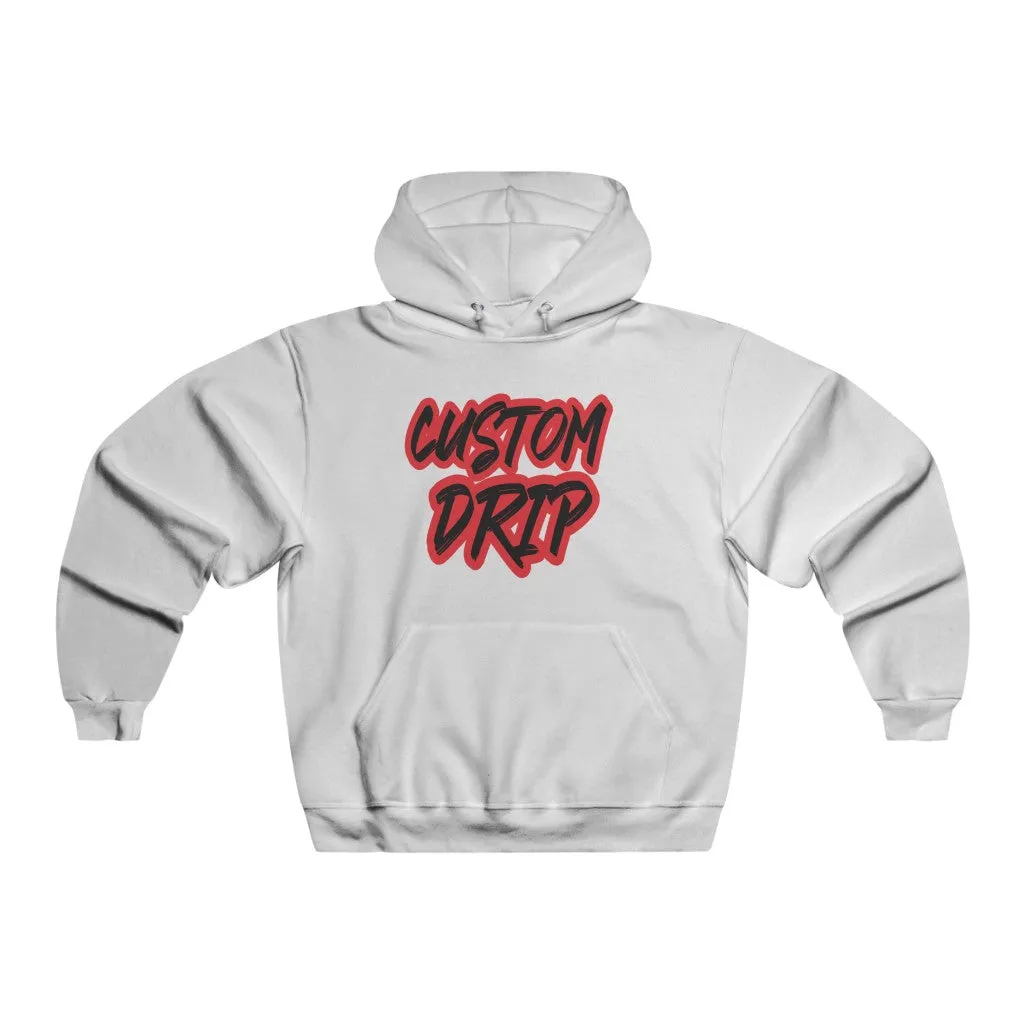 Custom Drips Shadow Men's NUBLEND® Hooded Sweatshirt