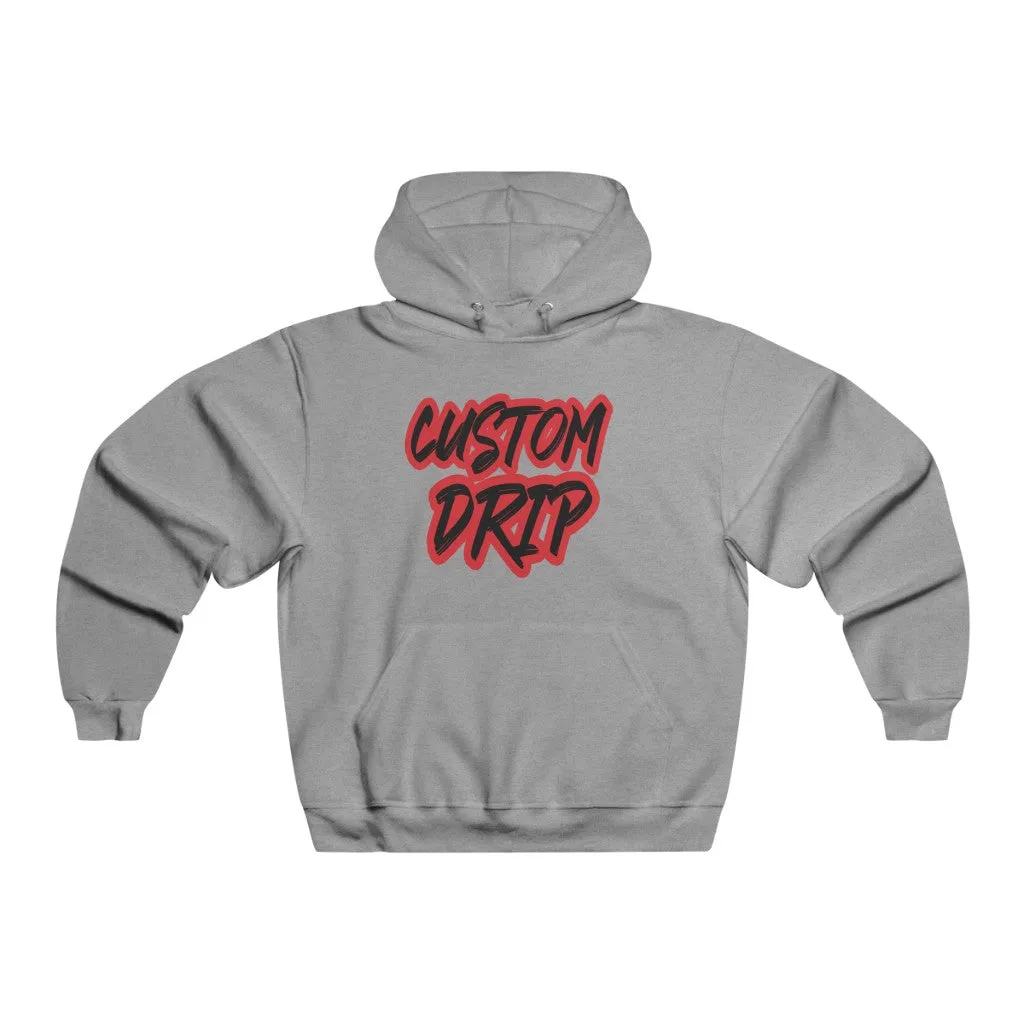 Custom Drips Shadow Men's NUBLEND® Hooded Sweatshirt