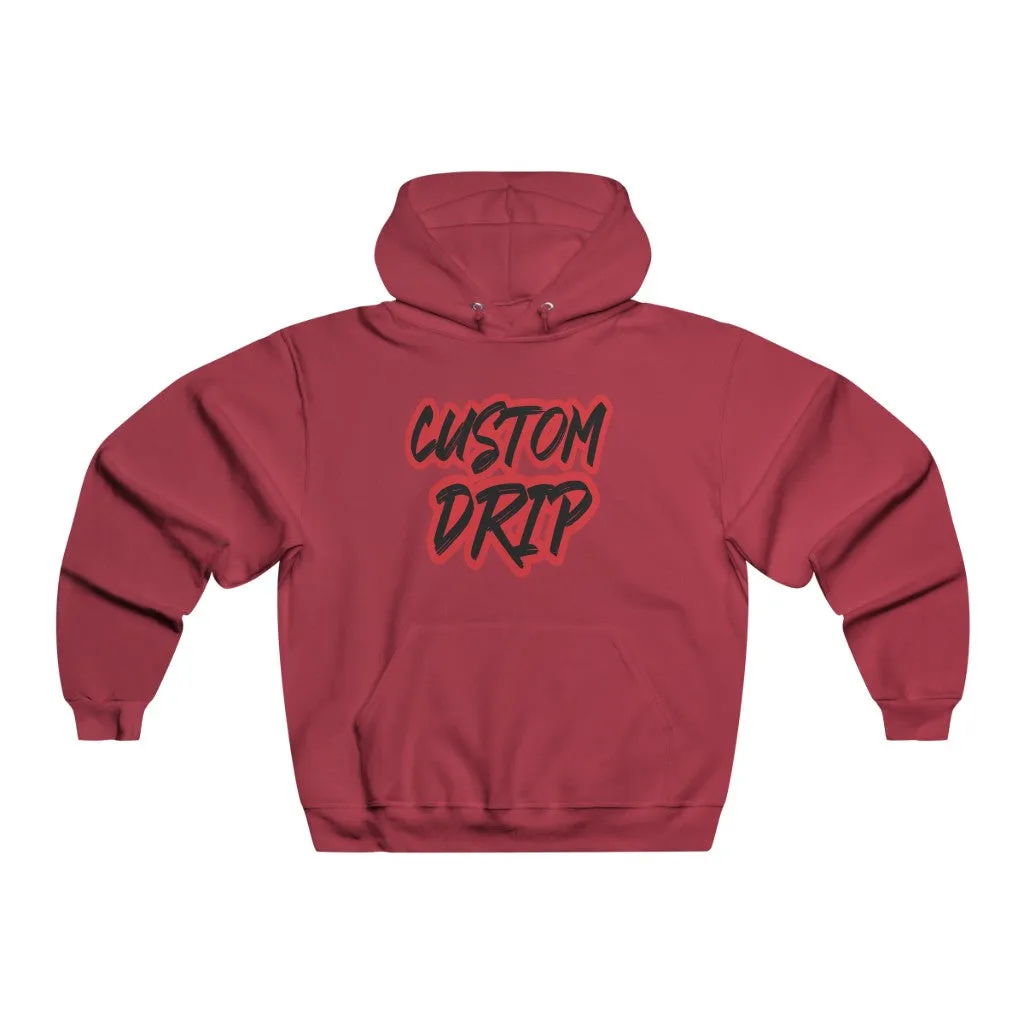 Custom Drips Shadow Men's NUBLEND® Hooded Sweatshirt