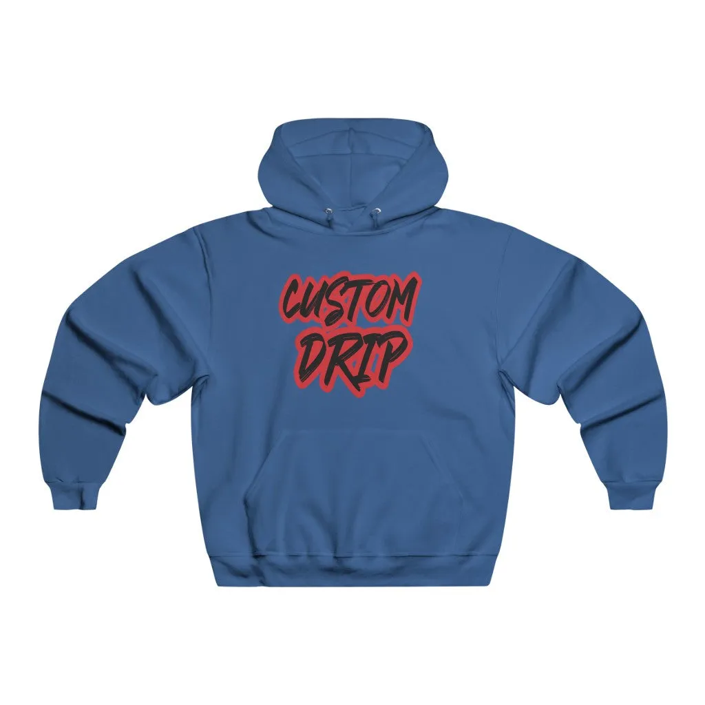 Custom Drips Shadow Men's NUBLEND® Hooded Sweatshirt