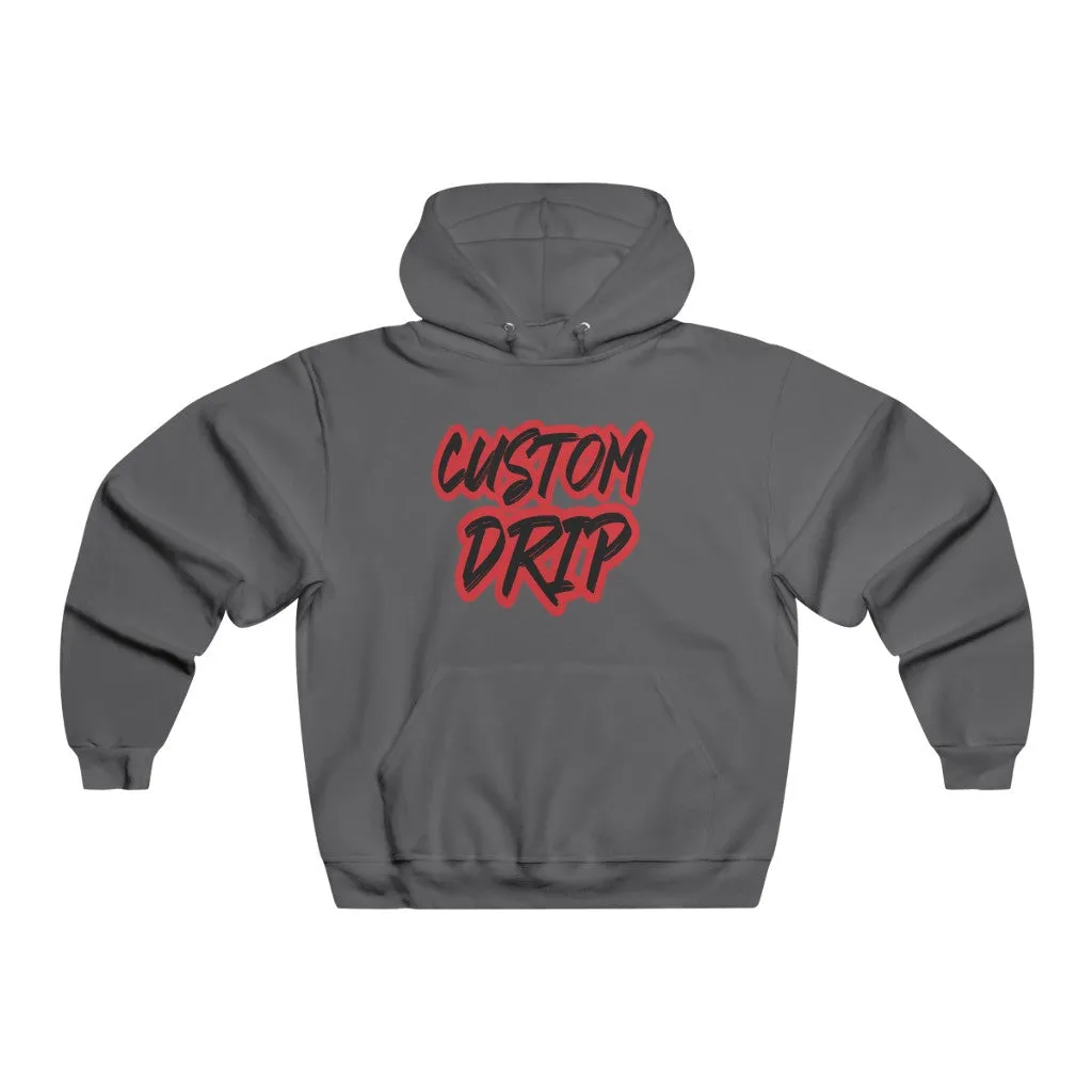 Custom Drips Shadow Men's NUBLEND® Hooded Sweatshirt