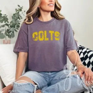 Distressed Varsity Colts (Tees Sweatshirts)