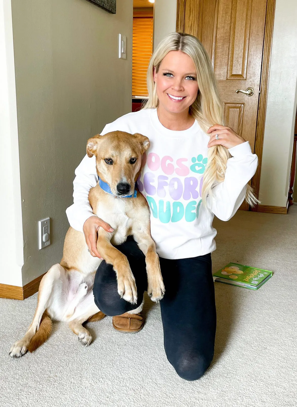 Dogs Before Dudes Crewneck Sweatshirt