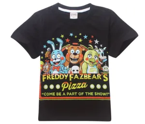 Five Nights at Freddy's FNaF Children T shirts for kids 100% Cotton