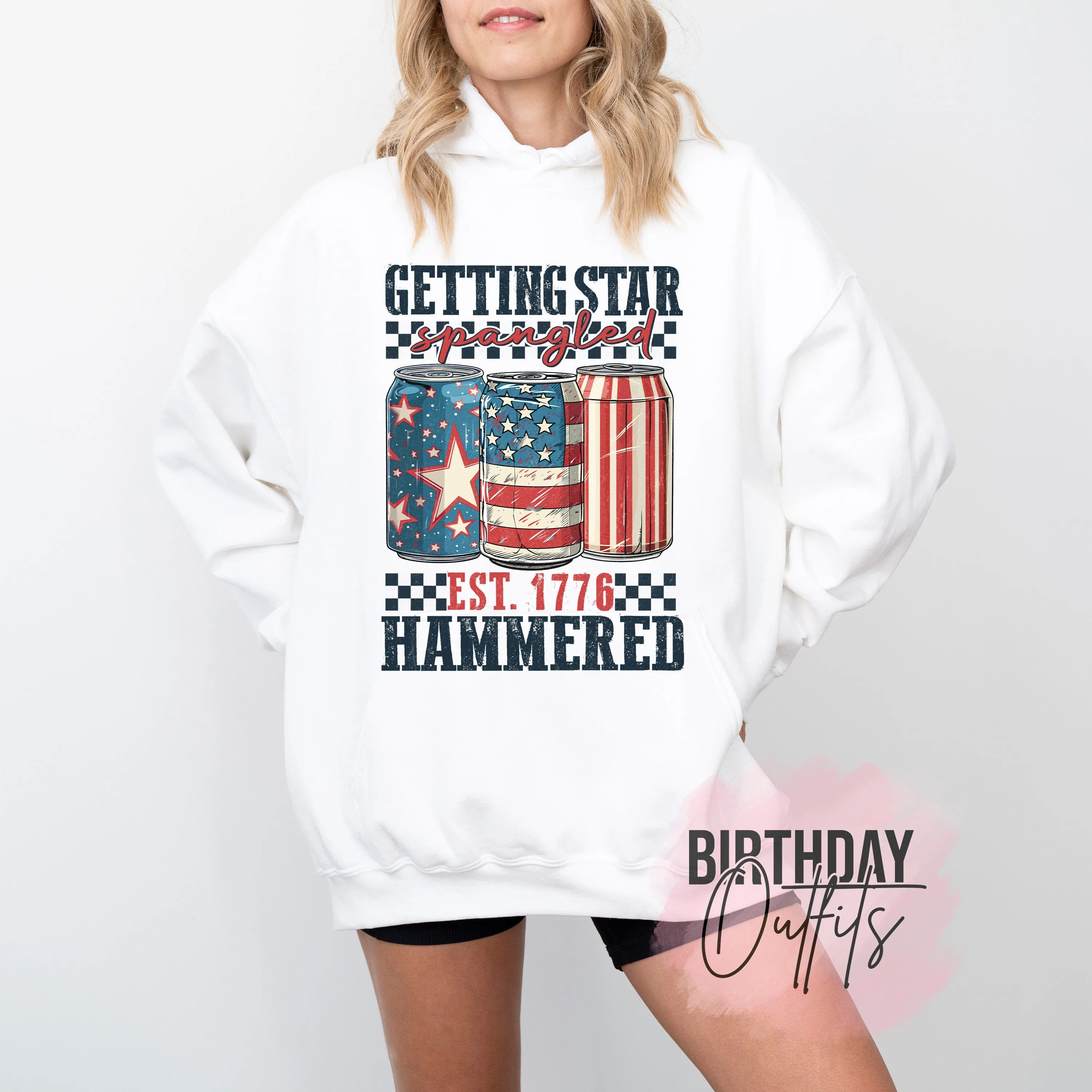 Getting Star Spangled Hammered shirts, America shirts, Funny America, 4th Of July, Independence day shirts, USA Sublimation Shirts