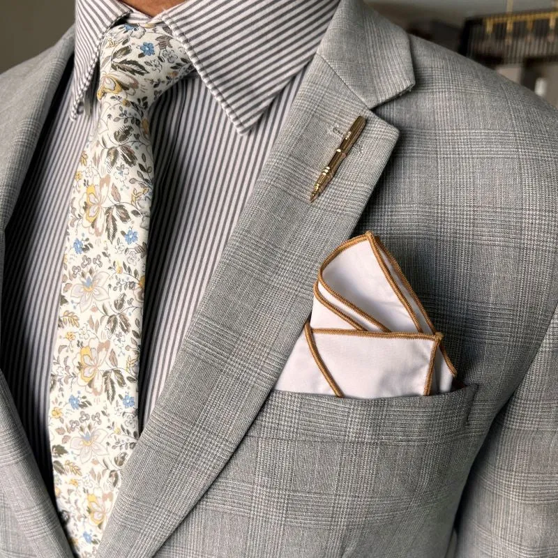 Gold Pen Lapel Pin