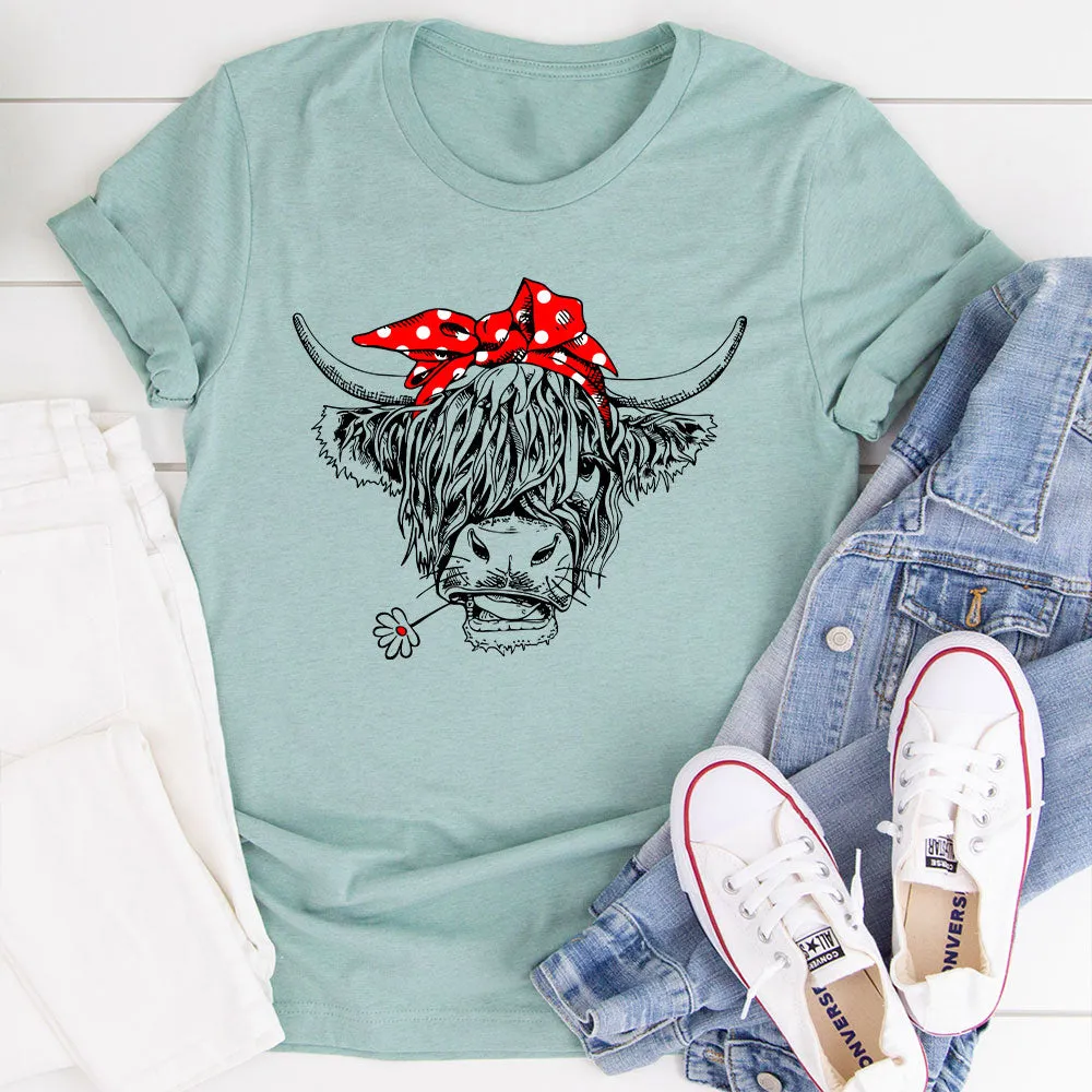 Graphic T-Shirts Cute Cow T-Shirt