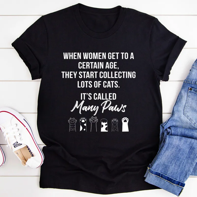 Graphic T-Shirts Many Paws Tee
