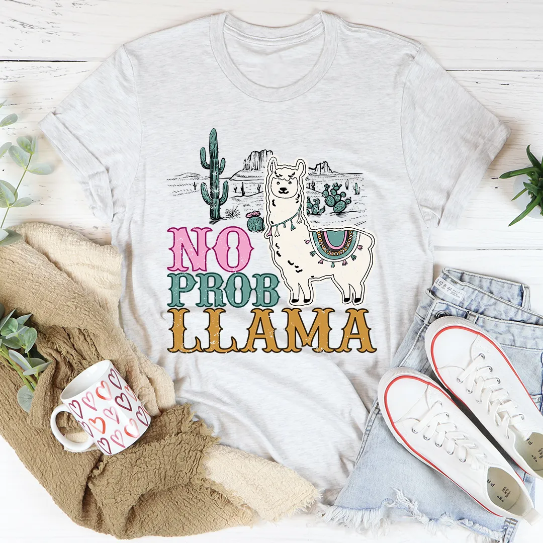 Graphic T-Shirts No Prob Llama Tee