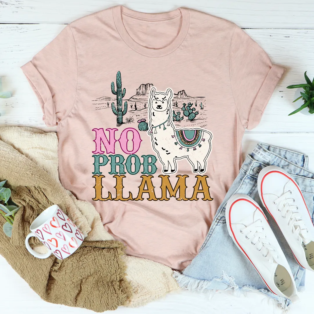 Graphic T-Shirts No Prob Llama Tee