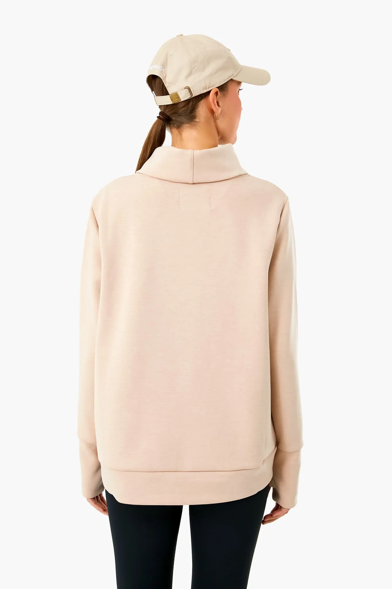 Heather Camel Everyday Pullover